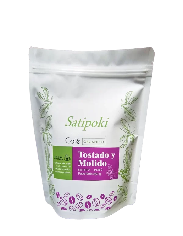 Café orgánico, Satipoki, 250g