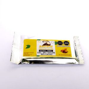 Chocolate bitter con Aguaymanto, 20g